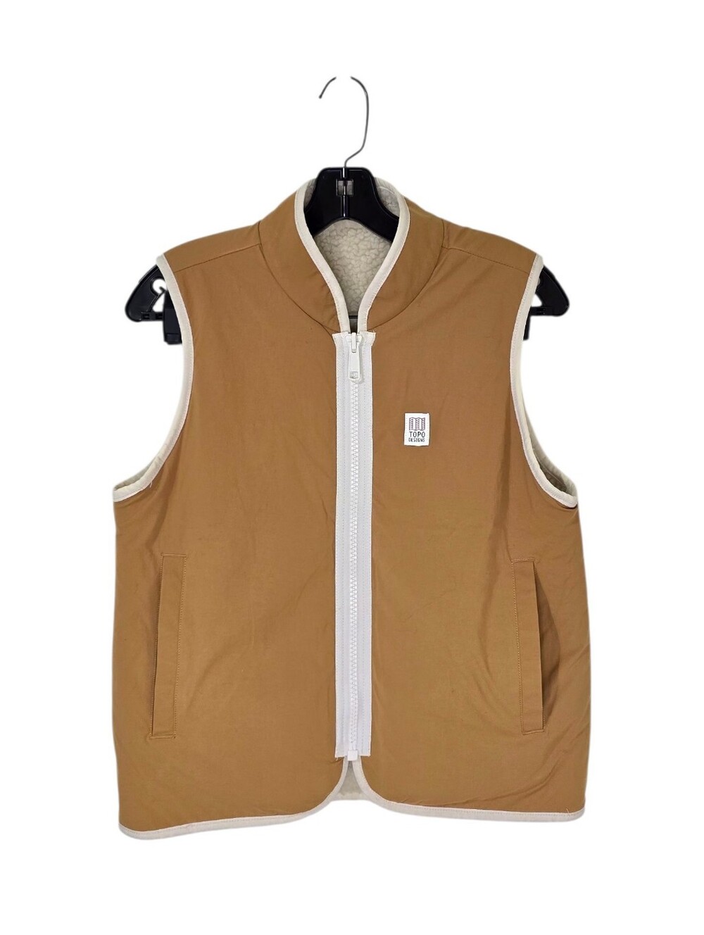 Topo Designs Sherpa Reversible Vest Women's Medium Outdoor